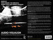 Audio-Visualism book cover, front and back