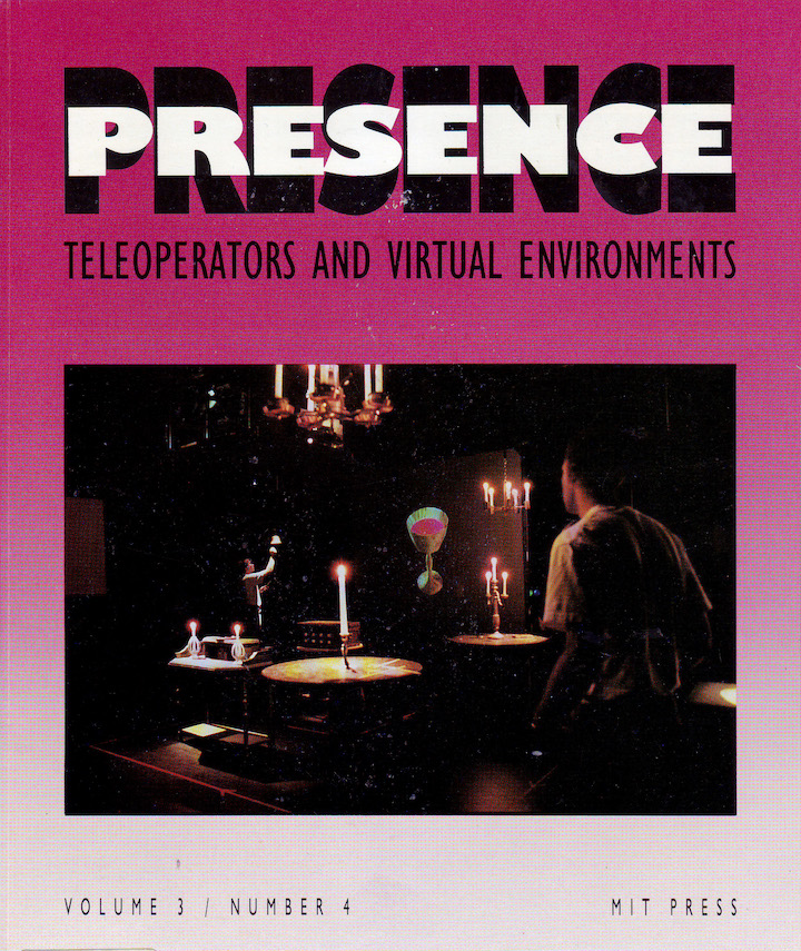 _Objects of Ritual_ on the Cover of MIT Press' Telepresence